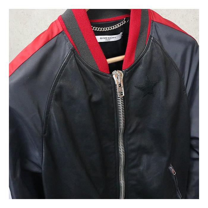 GIVENCHY（ジバンシィ） 銀座店 ジバンシー レザー切り替え ボンバー