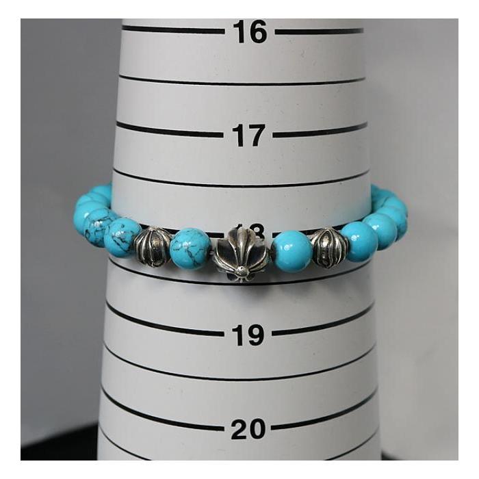 CHROME HEARTS（クロムハーツ） 銀座店 ビーズブレス 8mm ターコイズ