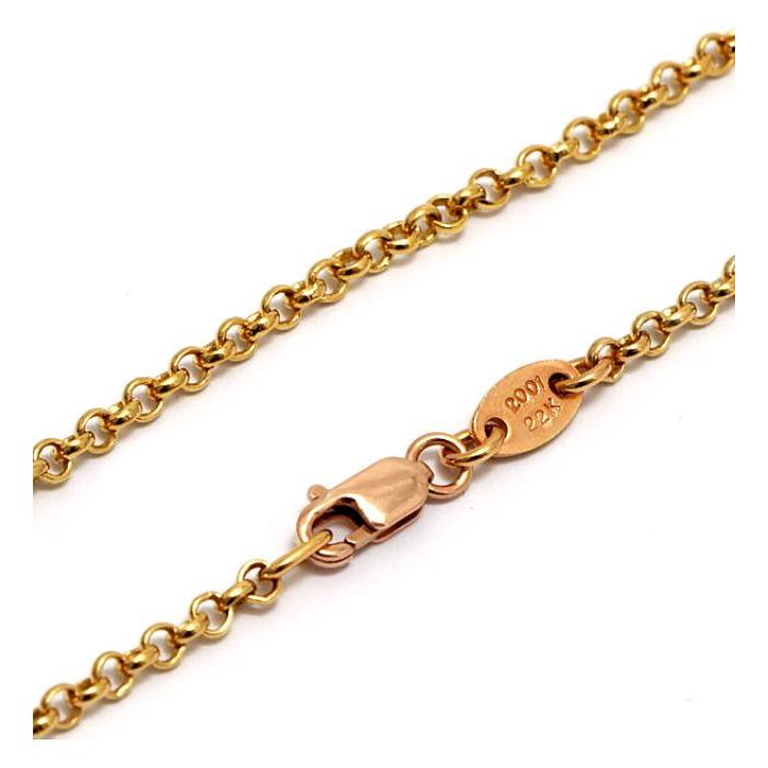 CHROME HEARTS（クロムハーツ） 銀座店 22K ロールチェーン ネックレス