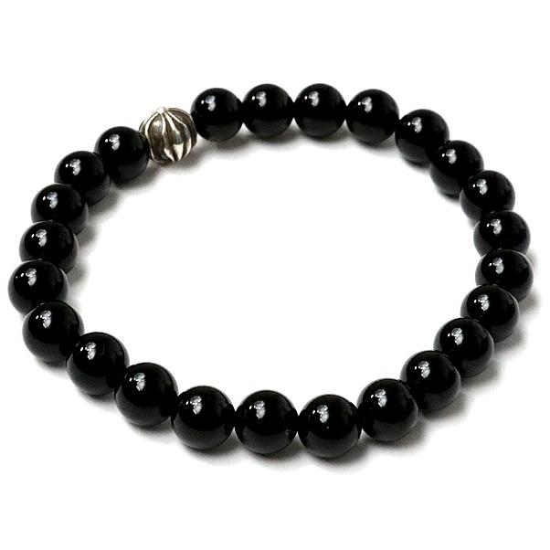 CHROME HEARTS 銀座店 クロムハーツ ビーズブレス 8mm ブラック