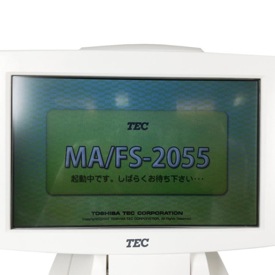 TOSHIBA（東芝） 東芝テック MA-2055-V2-R ホワイト POSレジスター