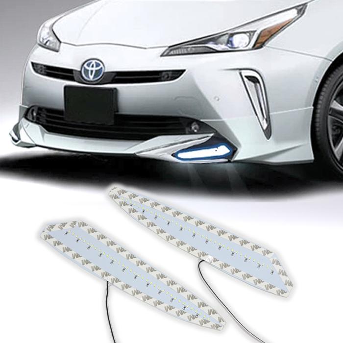 左右セット LEDのみ HELIOS ZVW50 プリウス 後期 エアロ用 ライト