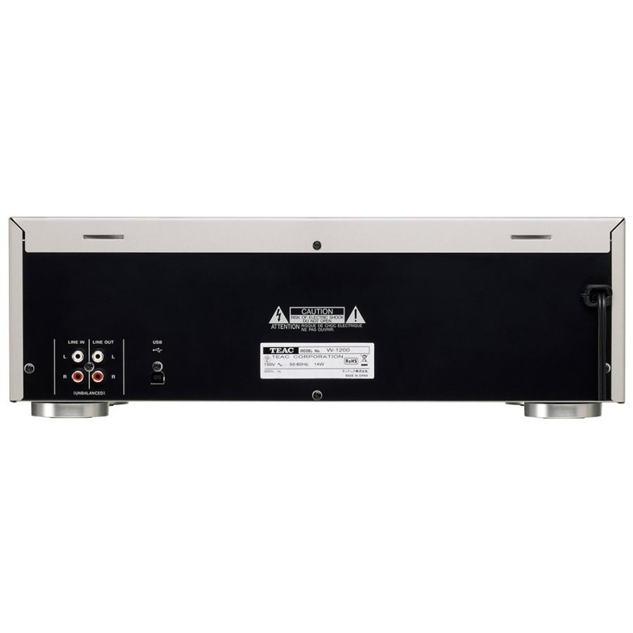 TEAC（ティアック） TEAC - W-1200（ダブルカセットデッキ）【在庫有り