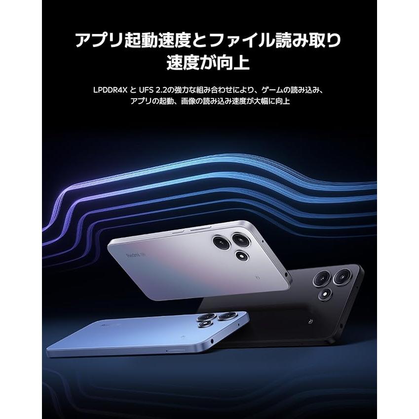 Xiaomi（シャオミ） SIMフリースマートフォン Redmi 12 5G 4GB+128GB