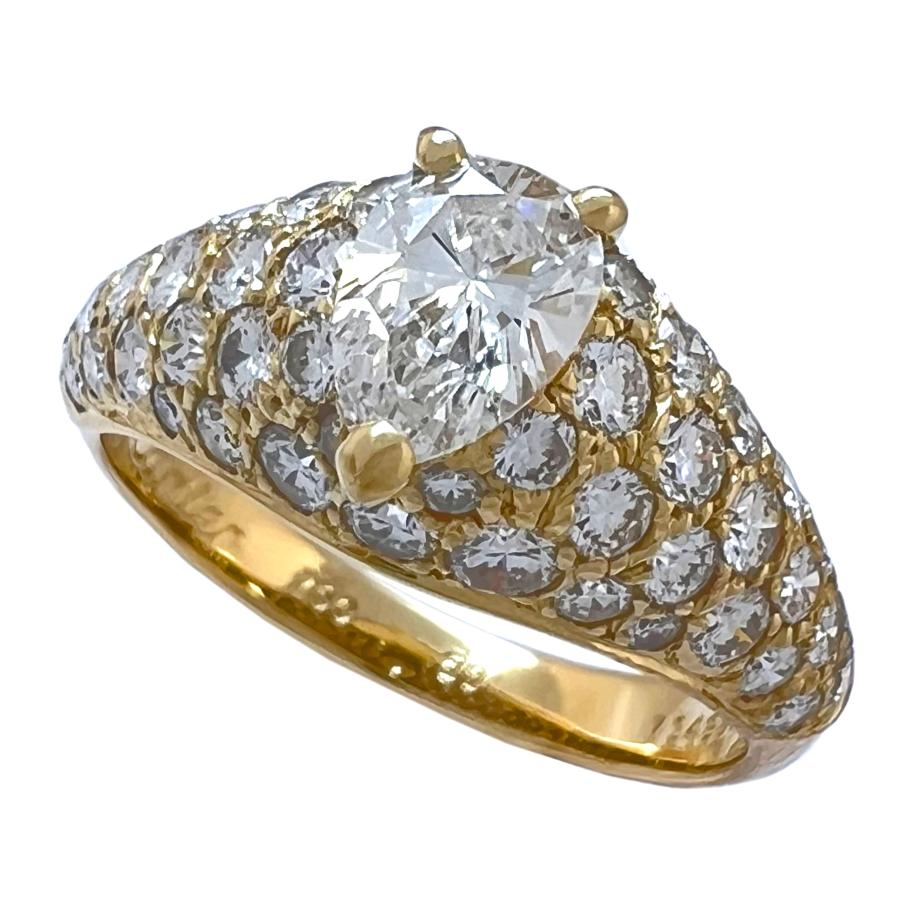 Cartier（カルティエ） リング シンプルマスト ダイヤ ペアシェイプ
