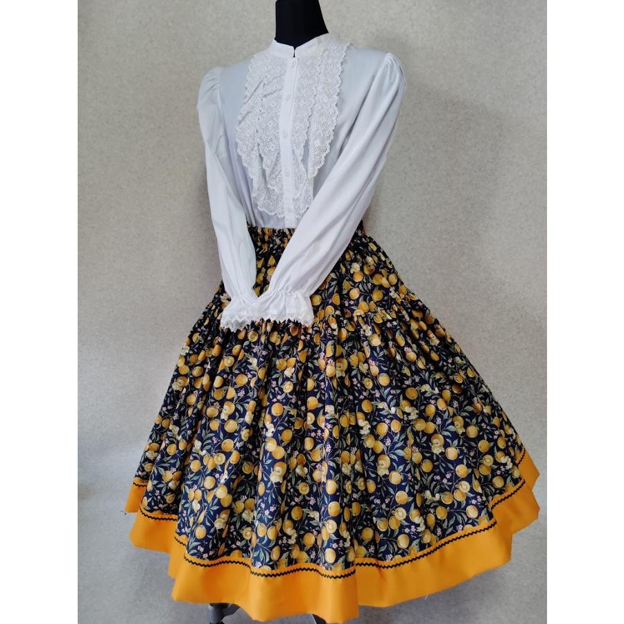 フォークダンス スカート オレンジフルーツ : フォークダンス 彩～aya