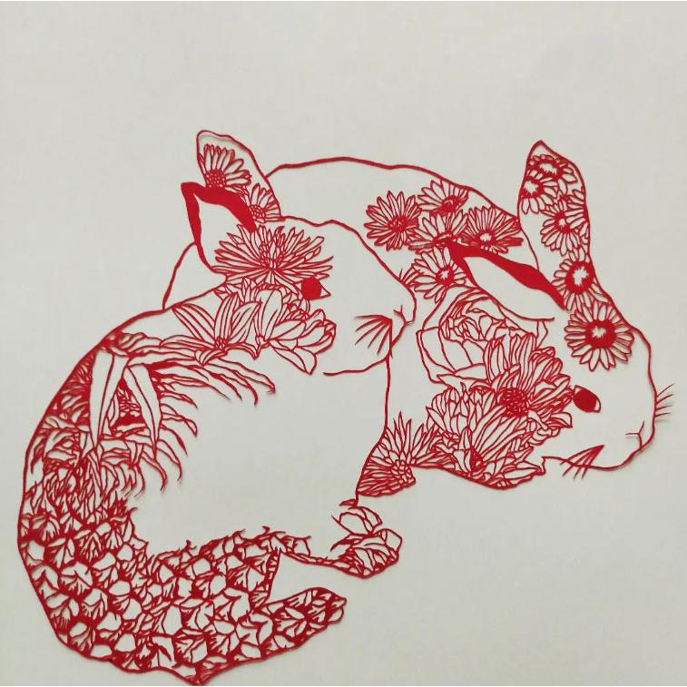 完全ハンドメイドオーダーメイドこの道30年の匠による精密切り絵