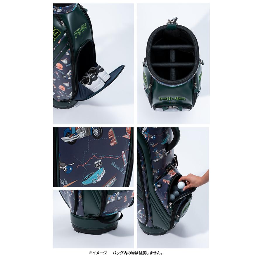PING（ピン） (限定品)ピンゴルフ Mr.PING ライダー キャディバッグ CB