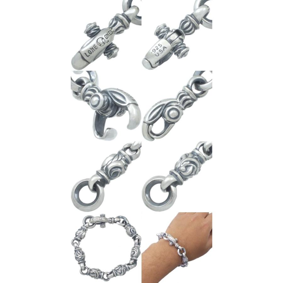 LONE ONES（ロンワンズ） イーグル シルバーブレスレット : シルバー