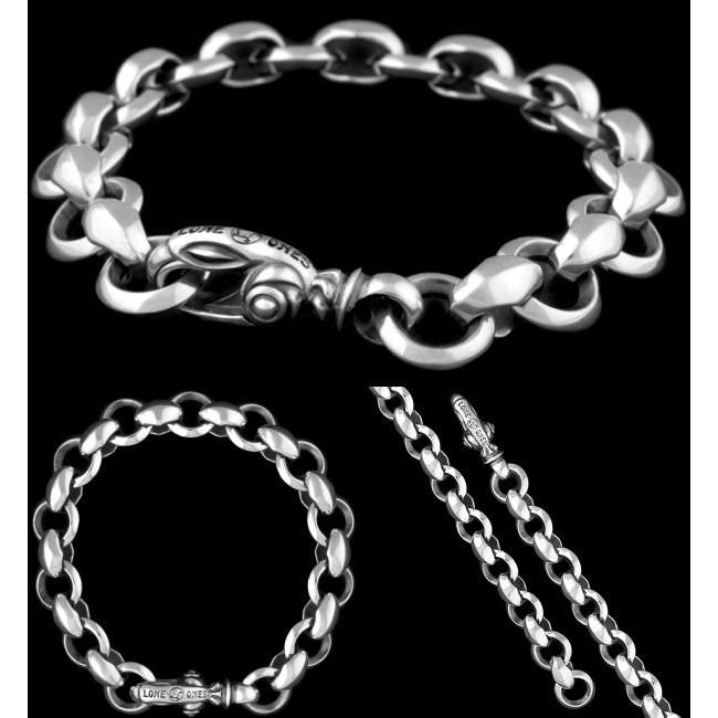 LONE ONES（ロンワンズ） シルクシグネットシルバーブレスレット