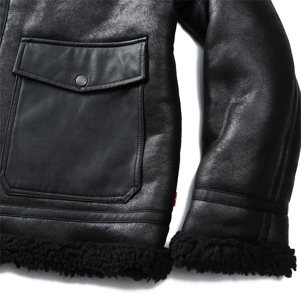 Levi's（リーバイス） 大きいサイズ メンズ 裏ボア フェイクレザー