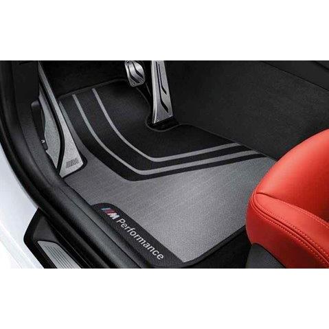 BMW F80 M3 5点セットフロアマットMカラーデュアルステッチ