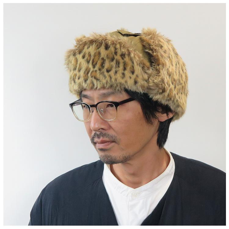フライトキャップ ミリタリー アニマル パイロットキャップ ボンバー