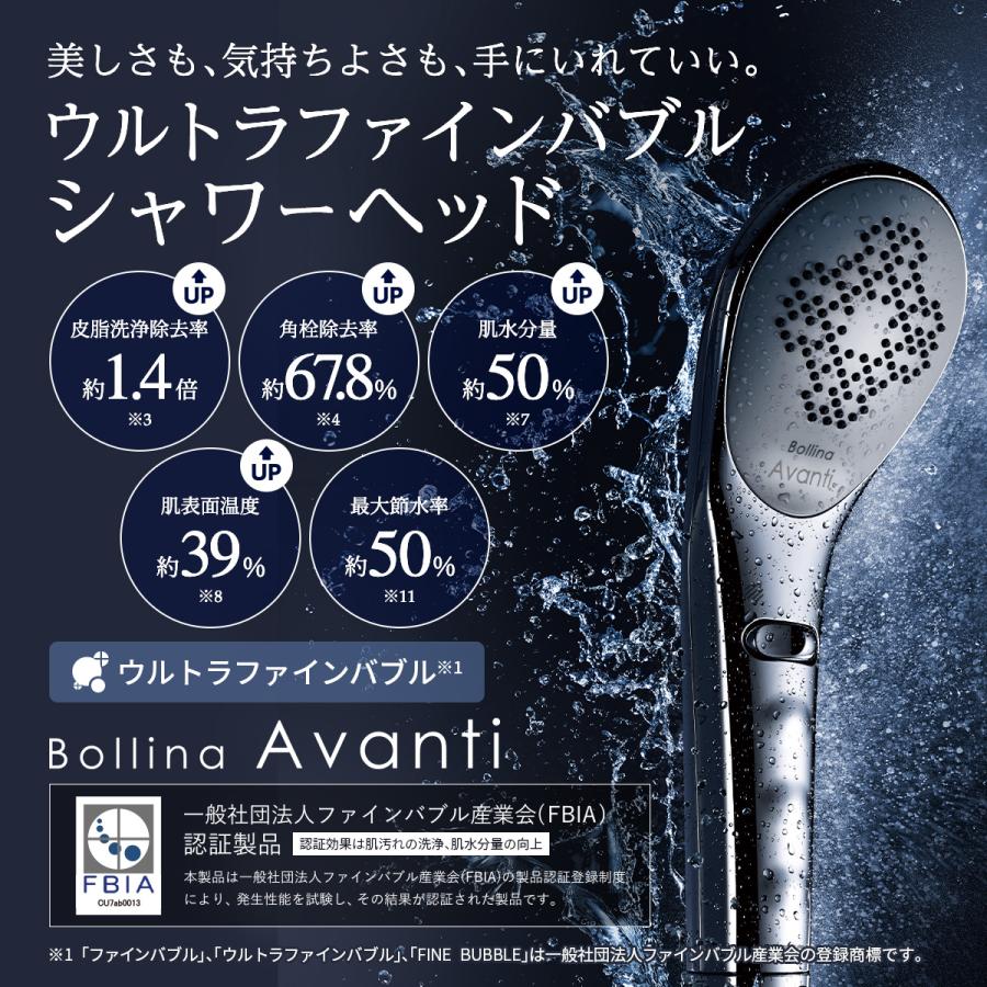 Bollina（ボリーナ） シャワーヘッド アヴァンティ マイクロ