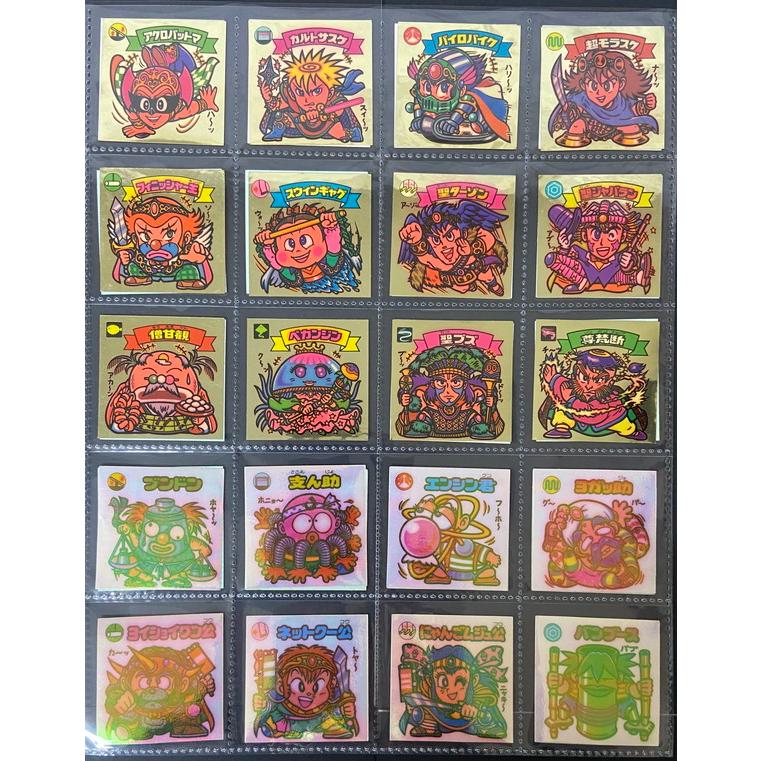 ビックリマン チョコ版 美品 第17弾 3すくみ 全36種コンプ ［3子03