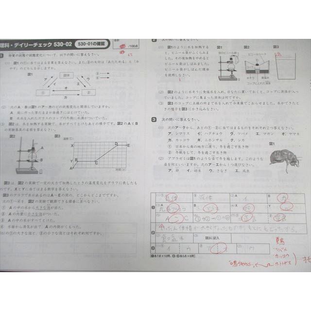 SAPIX 小5 サピックス デイリー/サマー 理科 通年セット 【計45回分