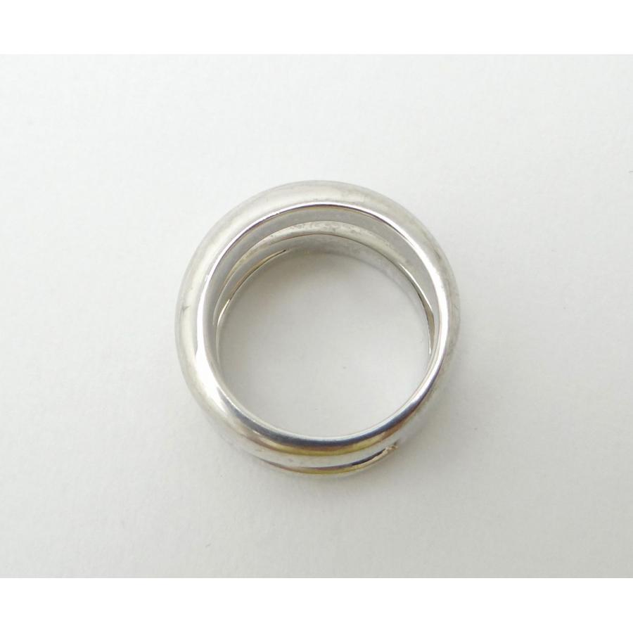 TIFFANY&Co.（ティファニー） ダイアゴナル リング 指輪 #11 SV925