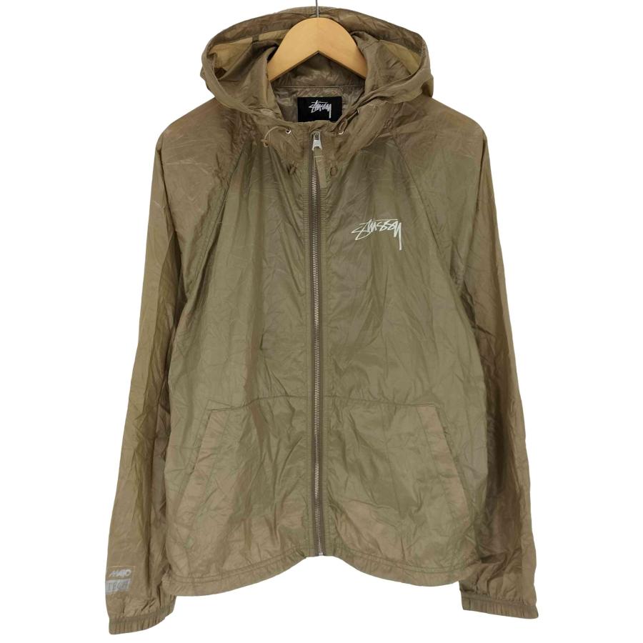 STUSSY（ステューシー） BEACH SHELL WRINKLED NYLON JACKET レディ