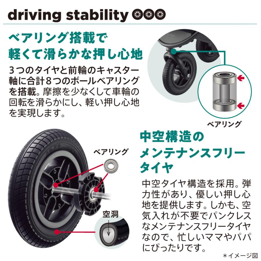 アップリカ（Aprica） ベビーカー A型 ハイシート 生後1ヶ月 押し