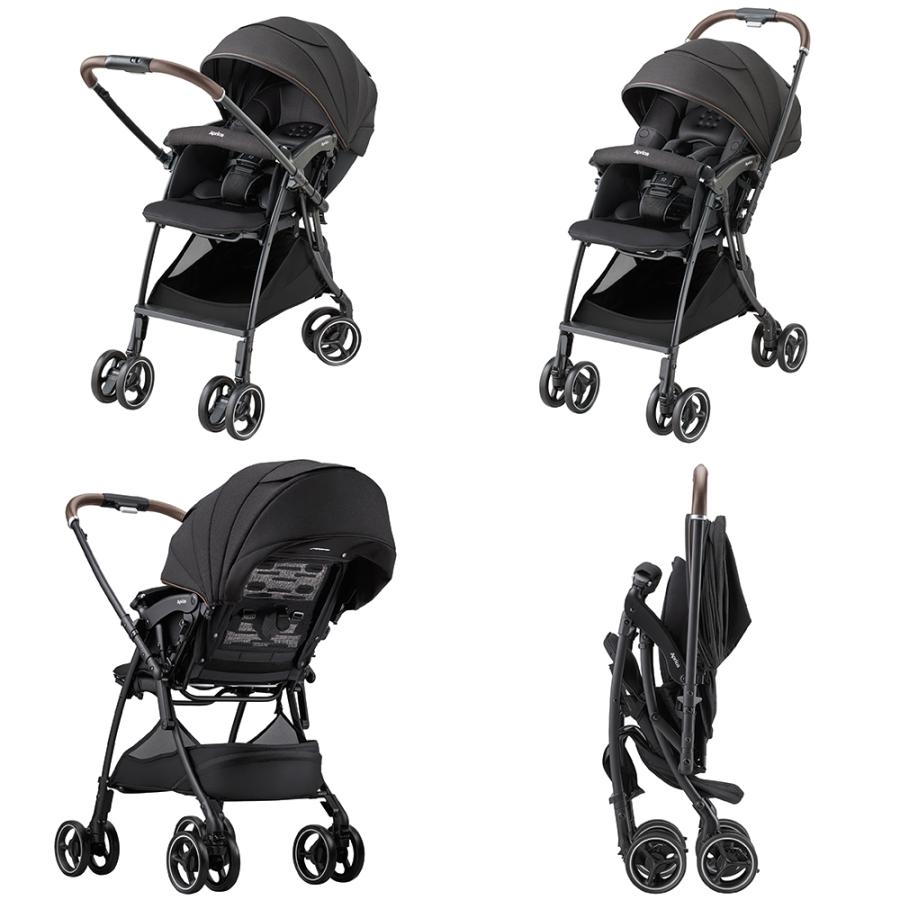 LUXUNA ベビーカー A型 両対面式 アップリカ ラクーナクッションフリー