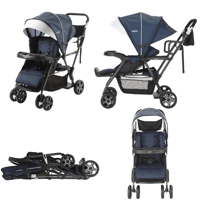 2人乗りベビーカー 二人でゴー ネイビー41911 カトージ / 2人でゴー