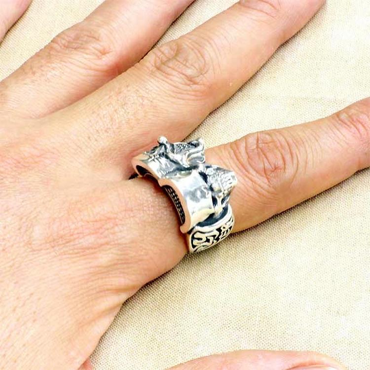 エフエーエル F.A.L FAL シルバーリング 指輪 メンズ ミディアム