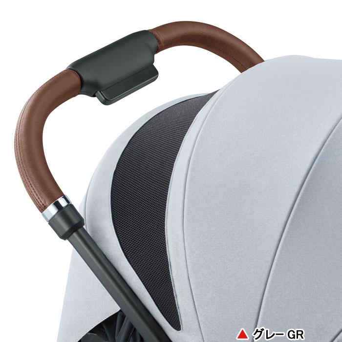 SMOOOVE ベビーカー アップリカ スムーヴプレシャスAB グレーGR