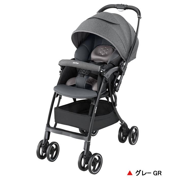 アップリカ（Aprica） ベビーカー ラクーナエアーAD グレーGR A型