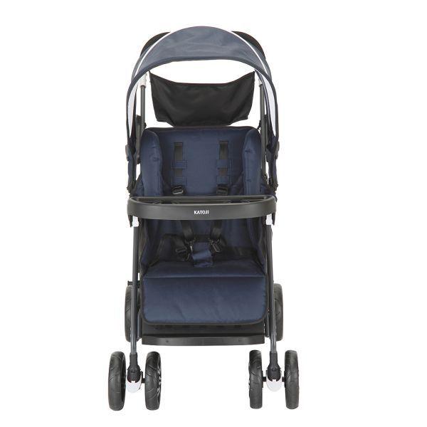 カトージ（KATOJI） ベビーカー ベビーカー 二人でゴー（ネイビー）3点