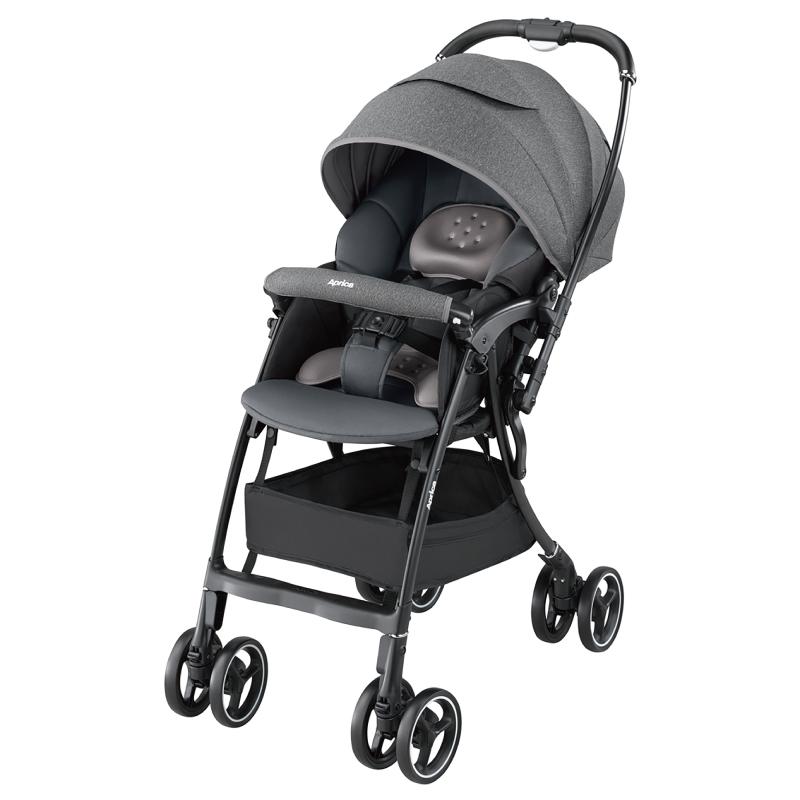 LUXUNA アップリカ ラクーナ エアー AD グレー 超軽量 ベビーカー A型