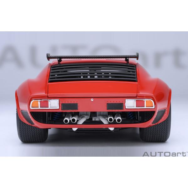 オートアート 1/18 ランボルギーニ ミウラ SVR “イオタ” (レッド