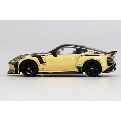 MINI-GT 1/64 Nissan Z Veilside FFZ400 ゴールドクロム(右ハンドル