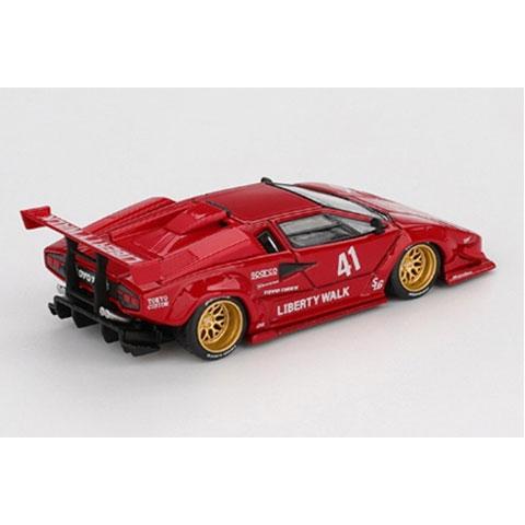 MINI-GT 1/64 ランボルギーニ カウンタック LB-WORKS レッド(左