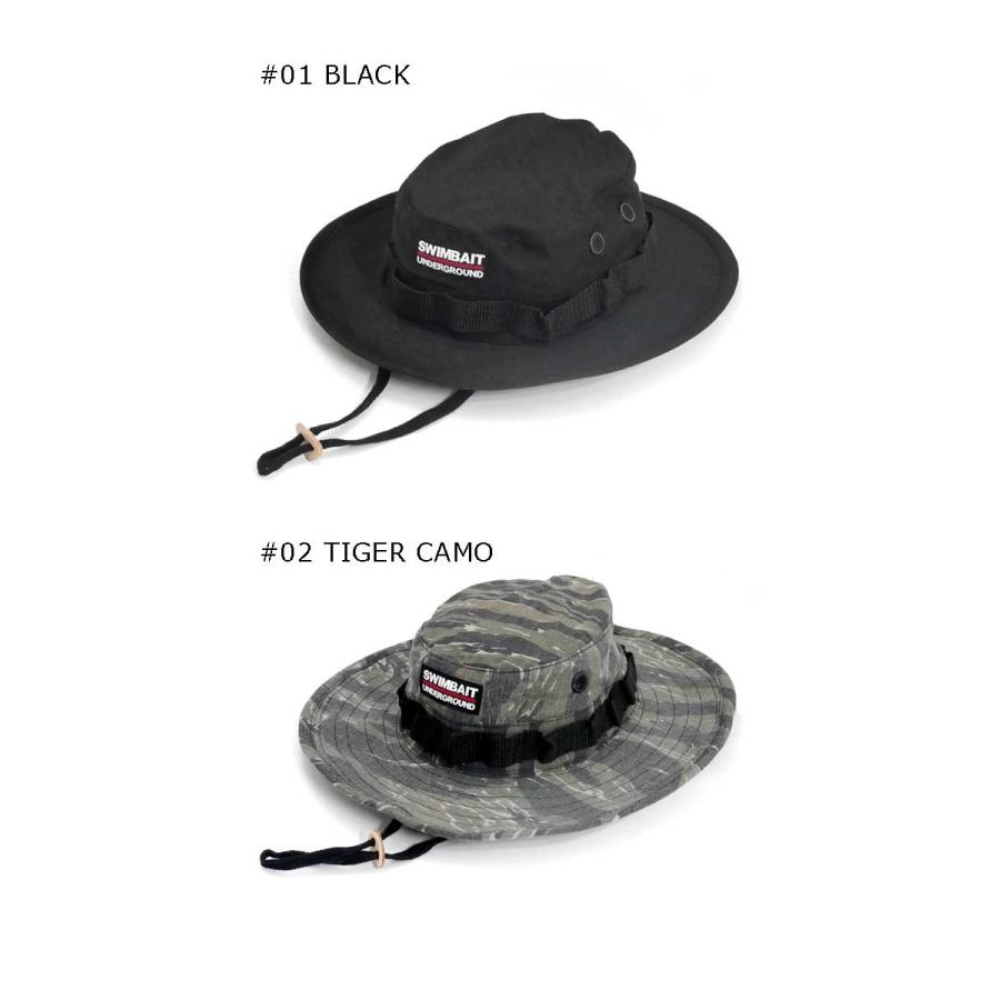 スイムベイトアンダーグラウンド ロゴロックアップブーニーハット