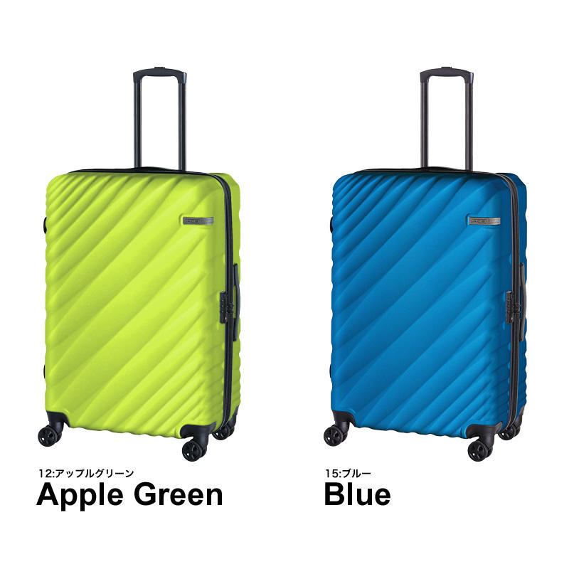 Ace（エース） オーバル スーツケース 90L 111L 70cm 4.2kg 8〜10泊 4