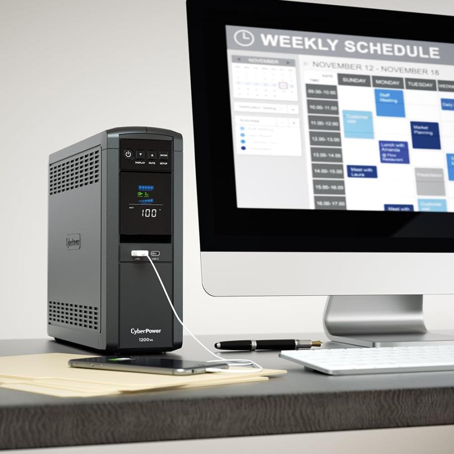 CyberPower（サイバーパワー） CP1200PFCLCDJP CyberPowerUPS 無停電
