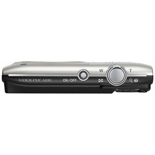 COOLPIX Nikon A100 コンパクトデジタルカメラ シルバー : World Free