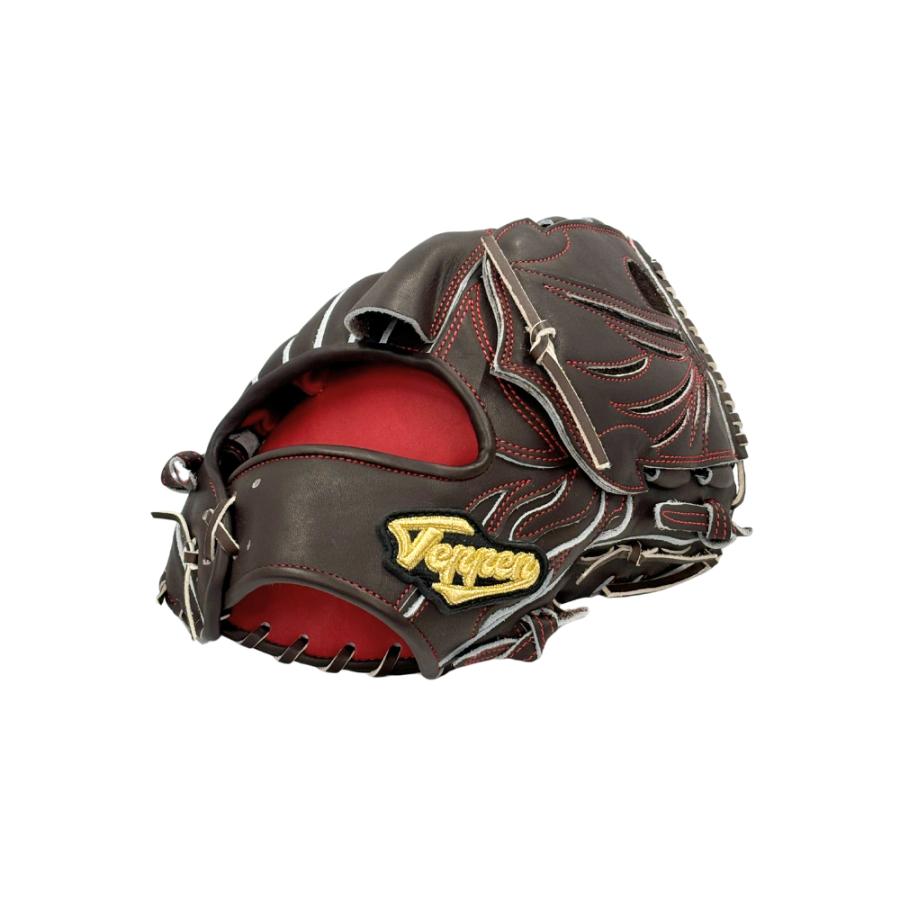 Teppen てっぺん 硬式投手用グラブ オーダーセレクト Bブラウン 右投げ