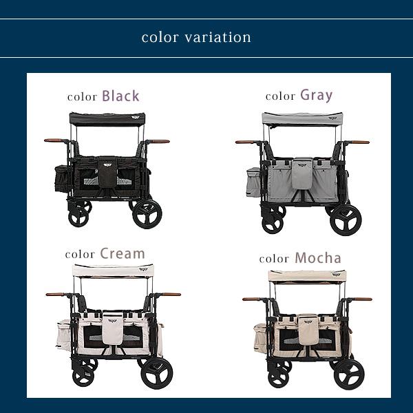 お取り寄せ/Keenz XC ストローラー ワゴン 2人乗り キャリーワゴン