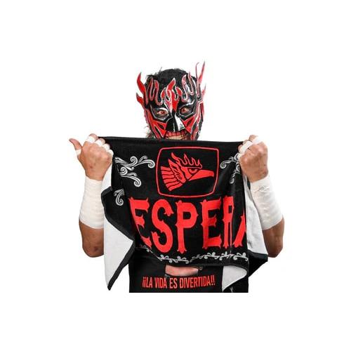 エル・デスペラード スポーツタオル (ブラック×レッド) 新日本プロレス