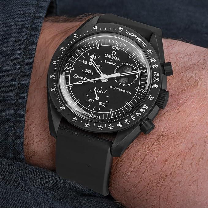 ムーンウォッチ オメガ スウォッチ ベルト ラバー 20mm omega swatch