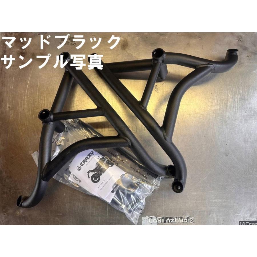 カワサキ ZX-6R 05-06 リア スタントケージ ガード CRAZY IRON [輸入