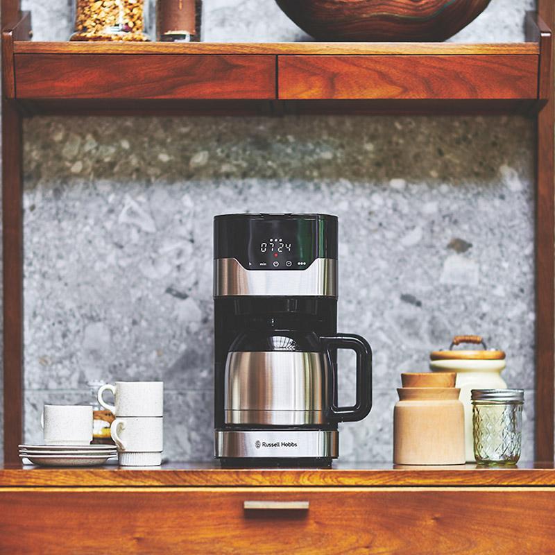 コーヒーメーカー 全自動 ステンレス おしゃれ 大容量 Russell Hobbs