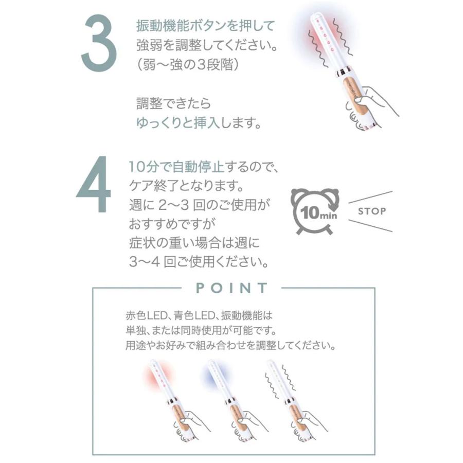 1年保証）正規品 yoniCARE 家庭用膣ケア器 femtify 専用ジェル付き