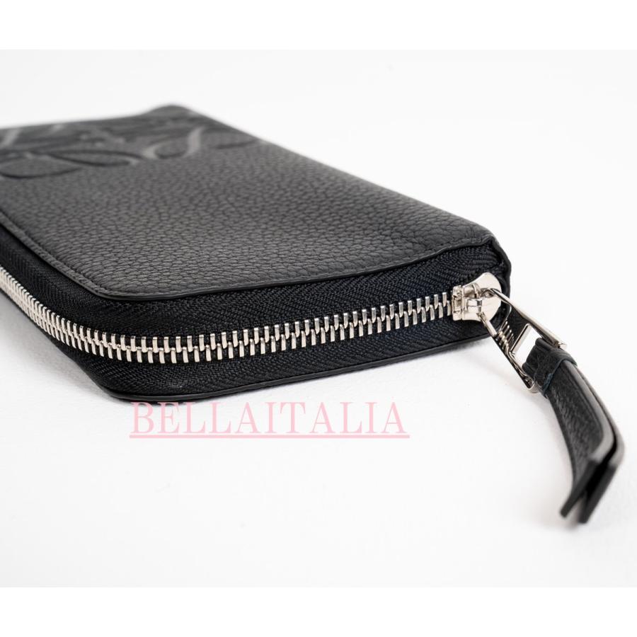 LOEWE（ロエベ） レディース 長財布 グレインカーフ レザー 黒