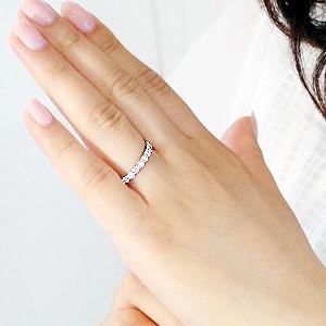 pt900 プラチナ 指輪 リング ダイヤモンド ダイヤ ハーフエタニティ