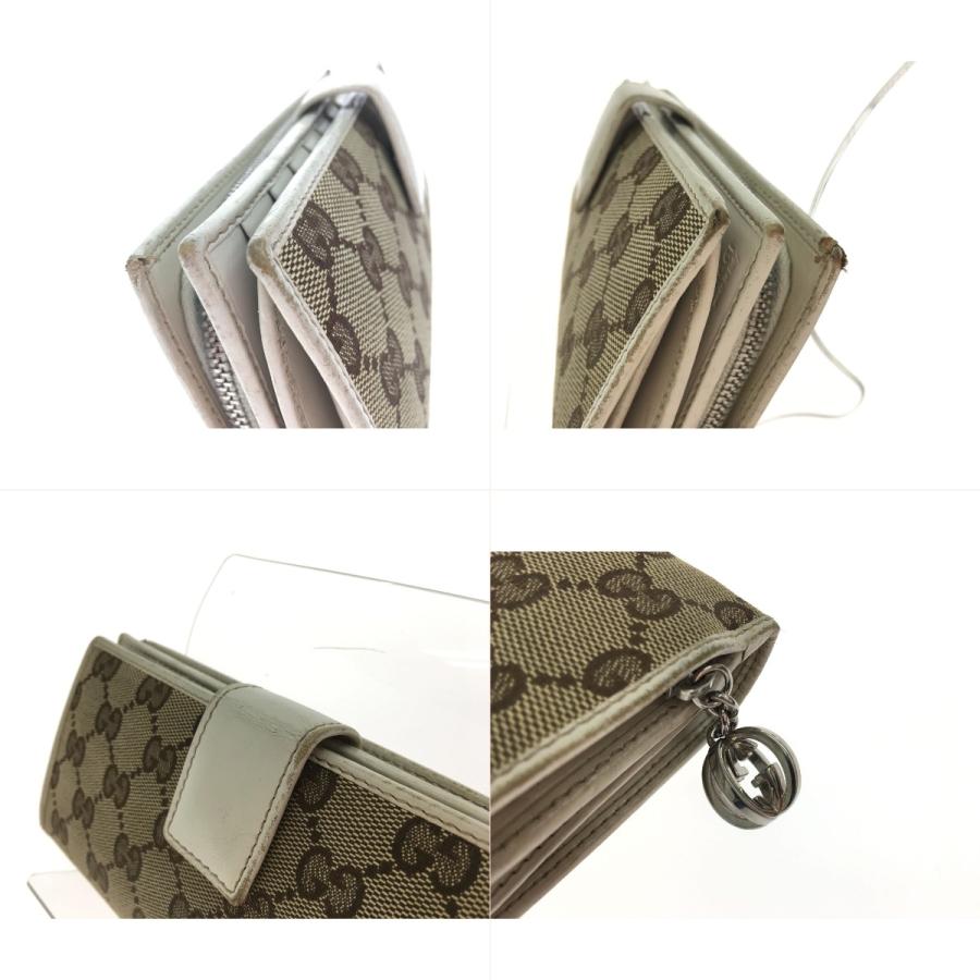 GUCCI（グッチ） ▽▽ レディース 二つ折り長財布 GG柄 ジャガード
