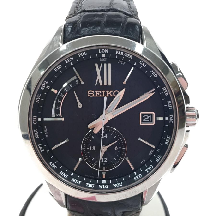 SEIKO（セイコー） ▽▽ メンズ ソーラー電波 ブライツ フライト
