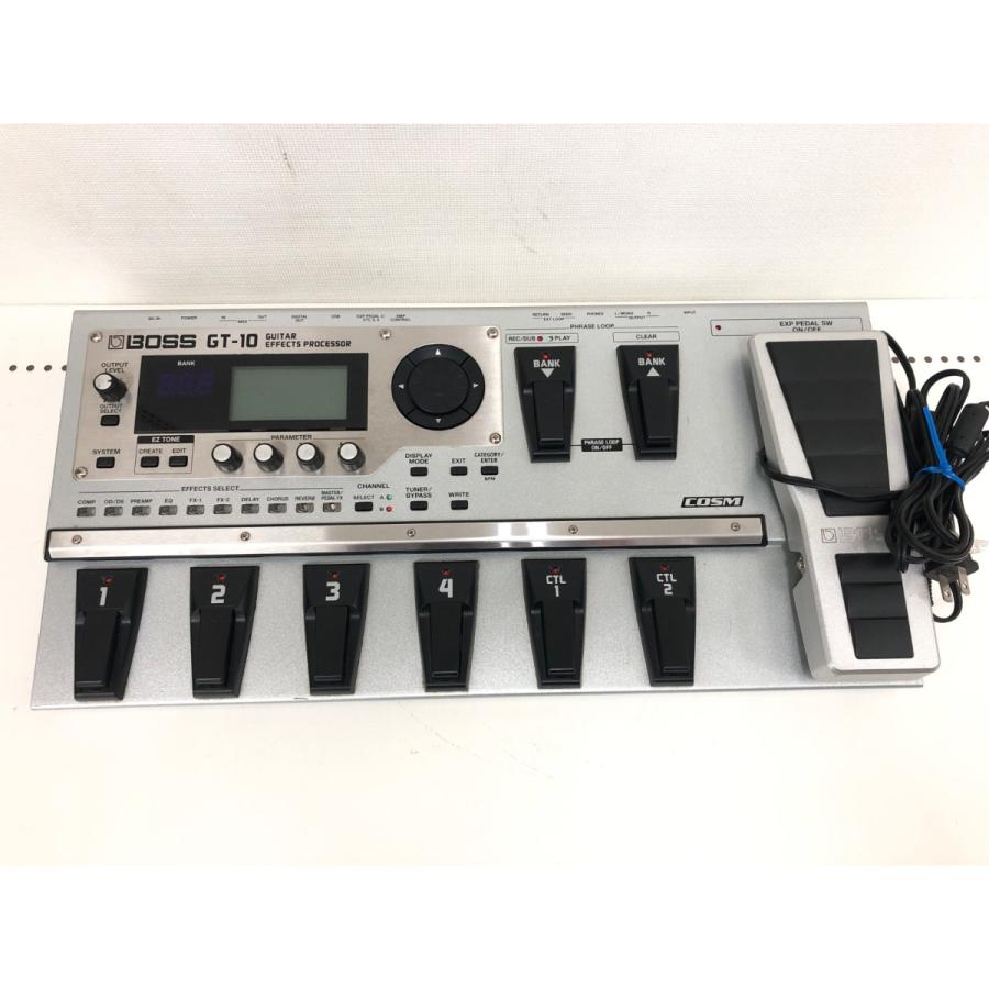 ▽▽ BOSS ボス マルチエフェクター GT-10 やや傷や汚れあり