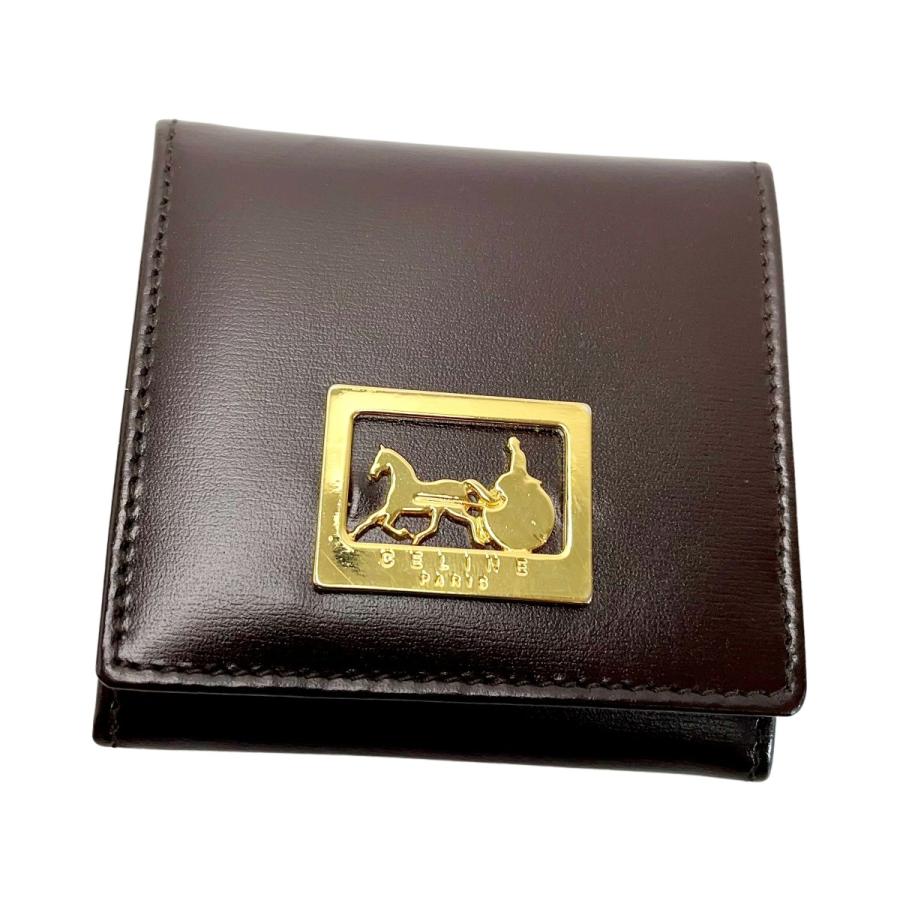CELINE（セリーヌ） ヴィンテージ カーフ 09131/259 ブラウン 財布